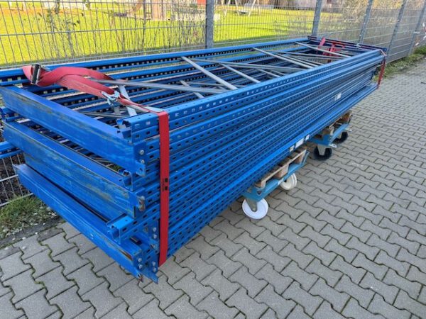 Palettenregal 4,50m hoch, Schulte, 843kg / Palette, ca. 57 Stellplätze