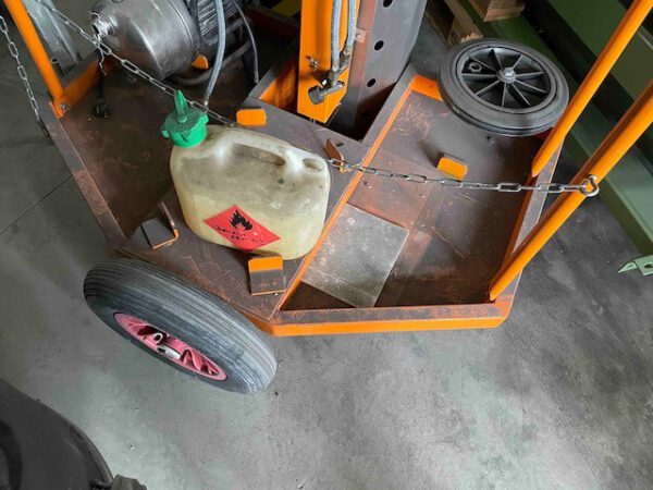 Gasbetriebenes Folienschrumpfgerät, rollbar, Ripack – Bild 10