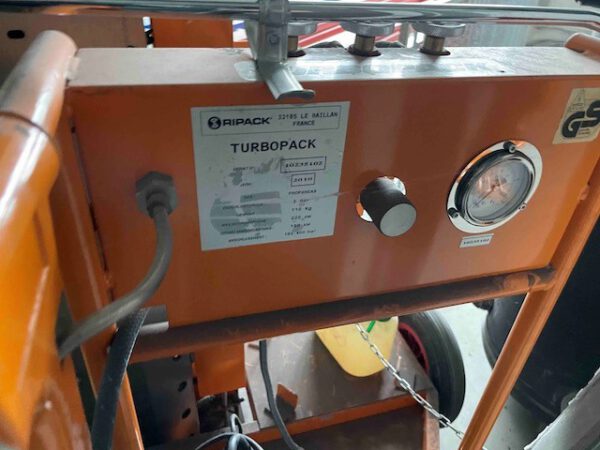 Gasbetriebenes Folienschrumpfgerät, rollbar, Ripack – Bild 2