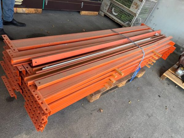 Palettenregal 4,50m hoch, Schulte, 843kg / Palette, ca. 57 Stellplätze – Bild 8