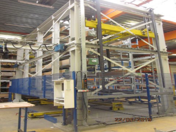 autom. Langgutlagersystem für Langgut bis 6,30m, 35 Kassetten, inkl. Lagerverwaltung – gebraucht - : – Bild 9