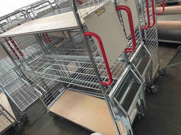 25 Stück Rollwagen, Kommissionierwagen, Wanzl - gebraucht - :