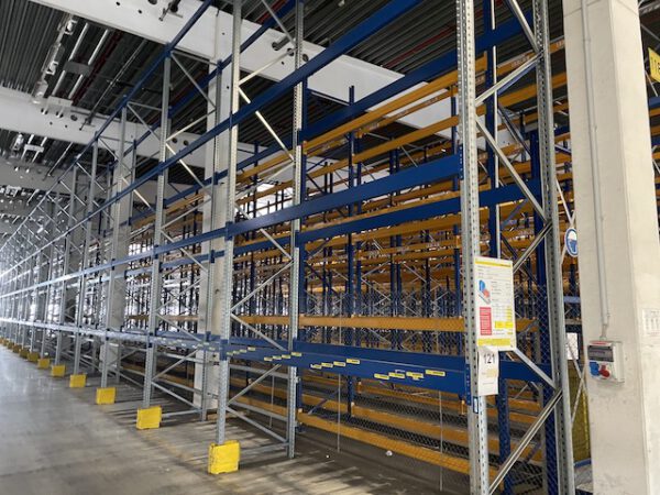Palettenregal, SSI Schäfer PR600, ca. 6m hoch, 700kg / Palette, max. 2.325 Stellplätze – gebraucht – : – Bild 2
