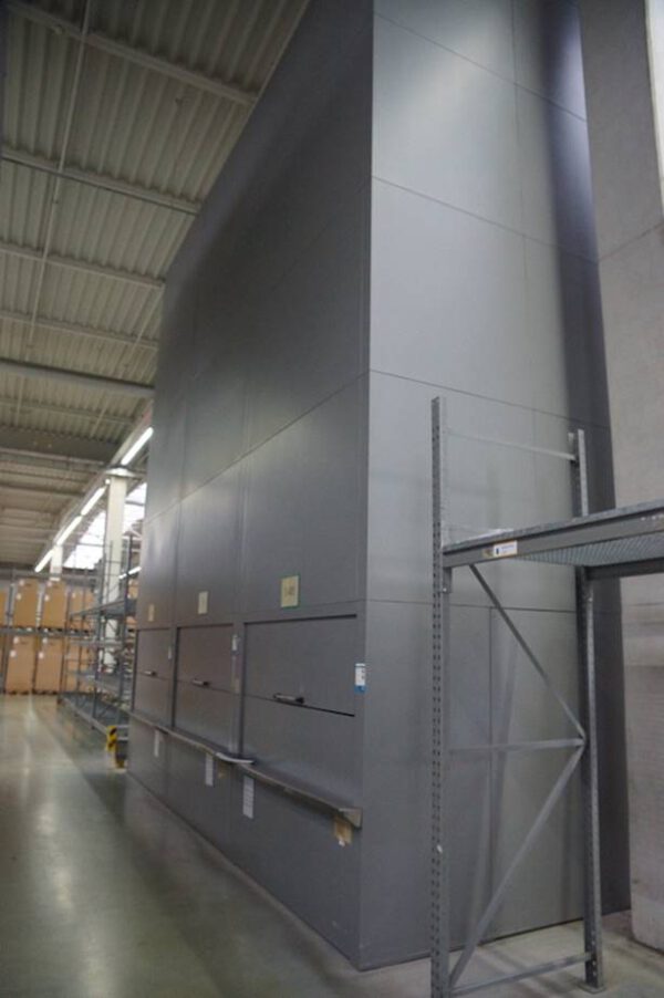 3 x Liftsysteme, Kardex, 180 bzw. 190kg / Tablar, Höhe 8m (kürzbar), Tablare: 0,82 x 1,85m– gebraucht -: