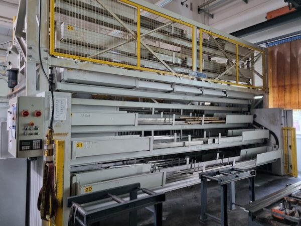 Langgutpaternoster für Langgut bis 6,30m, 25 Gondeln, 1 to / Gondel - gebraucht - :