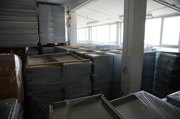 ca. 9.240 Stück Fachböden, 150kg, 1,28 x 0,50m, Regalwerk / Berger (Meta / Bito), Typ Bert - gebraucht - :