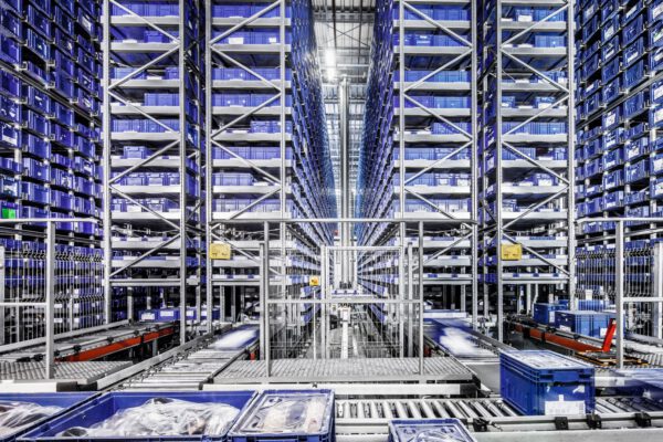 AKL (Automatisches Kleinteilelager) ca. 29.280 Stellplätze/ Kisten (600 x 400 x 150mm) 3 Gasse, 60kg / Behälter - gebraucht - : lagertechnik