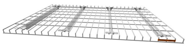 Hochwertige Gitterauflagen mit hohen Traglasten, günstige Alternative für Gitterroste – Neuware – lagertechnik