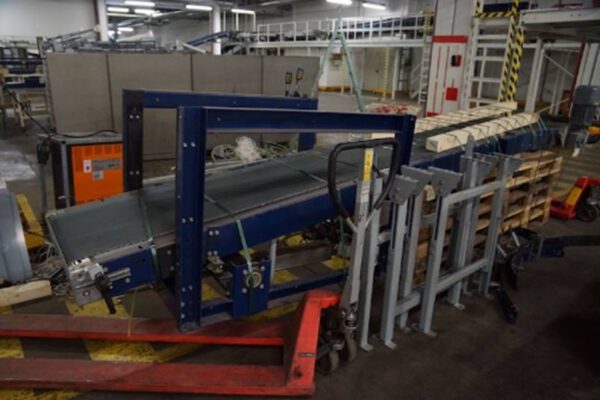 Wippe mit Gurtförderer, ca. 5,65m - gebraucht - :