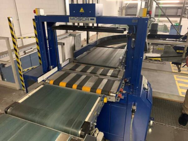 4 x Mosca Umreifungsmaschine, Bündelmaschine Strapping Machine Sonixs TR – gebraucht - : lagertechnik