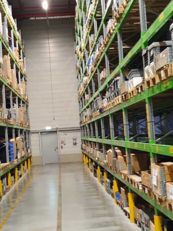 Palettenregal, Bito, ca. 8,50m hoch, 1.000kg / Palette, max.  708 Stellplätze – gebraucht – :