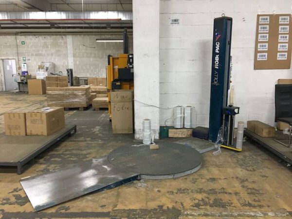 2 Palettenwickelmaschine mit Drehteller zum Sonderpreis – gebraucht - : – Bild 2