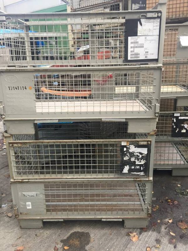 2 – 300 Stück, Eurogitterbox, tauschfähig  - gebraucht- :