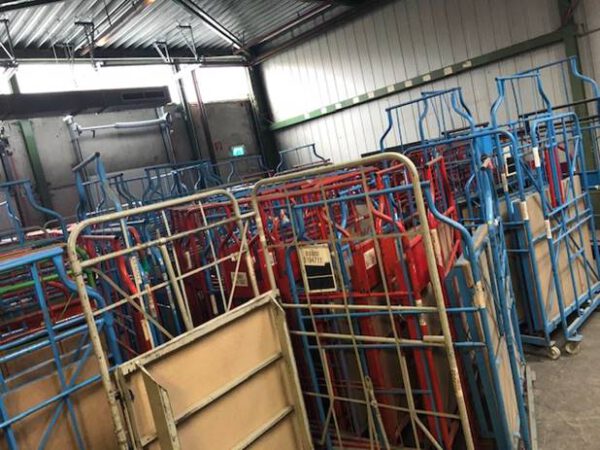 Größere Menge Corletten, Breite 1,30m – gebraucht – :