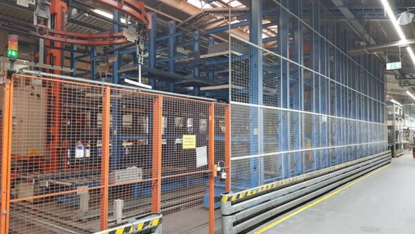 2 gassiges automatisches Kragarmregal – Langgutlager – gebraucht - :