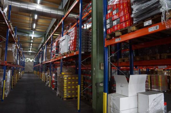Palettenregal, SLP, bis zu 2.145 Stellplätze, 800kg / Palette, 5,20 – 5,50m hoch – gebraucht - :