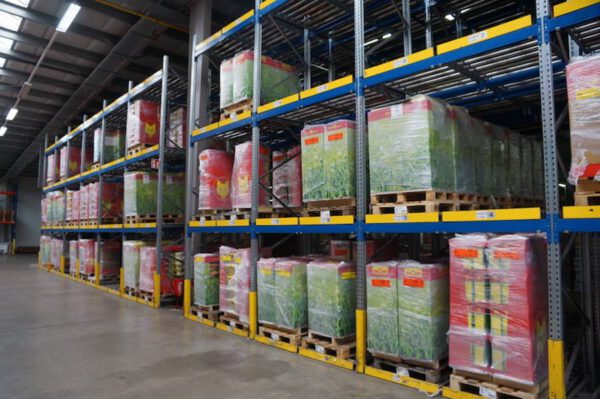 Durchlaufregal (FiFo), SSI Schäfer, gesamt ca. 640 Palettenplätze, max. 900kg pro Palette – gebraucht - :