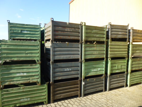 60 Stück Stapeltransportbehälter ca. 1000 x 800 x 600 mm - gebraucht- :