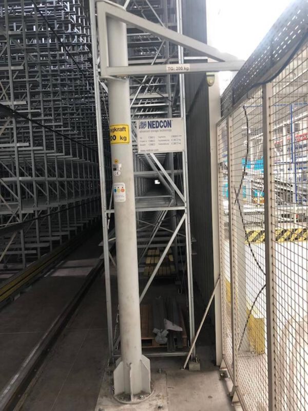 4 Stück Säulenschwenkkrane, 200kg – gebraucht - :