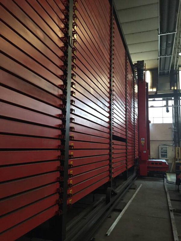 Autom. Blechlager, Kassettenmaß ca. 1,50m x 3m, 180 Kassetten – gebraucht - : – Bild 2