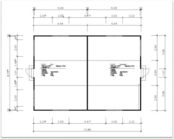 Containeranlage 3 Container, 40 Fuß hochwertige Bürocontainer, ALHO - gebraucht - : lagertechnik