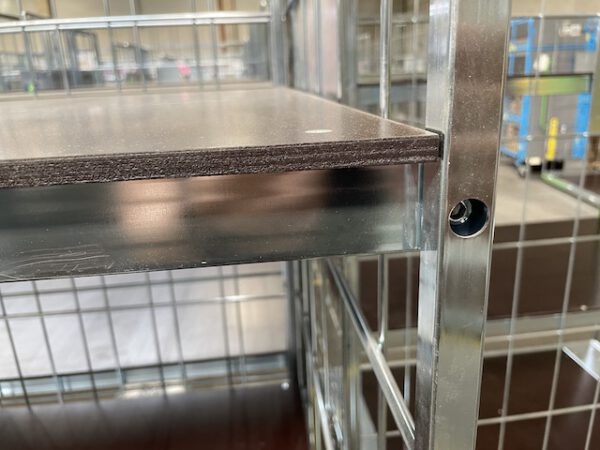 noch 3 Stück von 250 Stück Rollwagen, Kommissionierwagen, Wanzl, mit 2 Zwischenböden - gebraucht - : – Bild 2