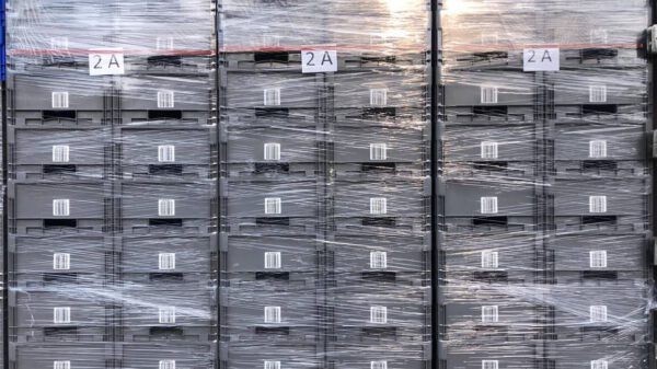 3.200 Stück Euro Box Leichtbehälter ELB 6220, aus PP, Inhalt 43,7 L, ohne Deckel - gebraucht - : – Bild 2