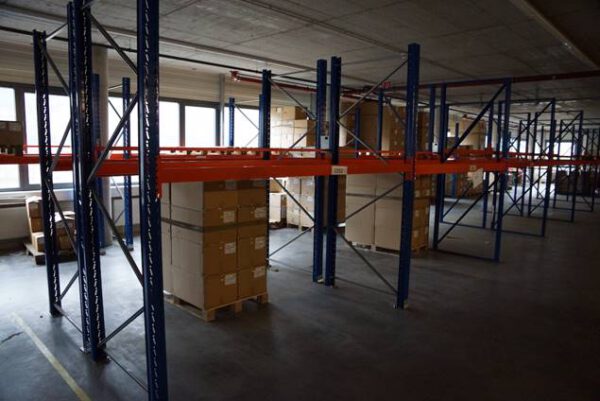 Palettenregal, SLP, max. 184 Palettenstellplätze, Rahmenhöhen ca. 2,72m – gebraucht - : – Bild 2