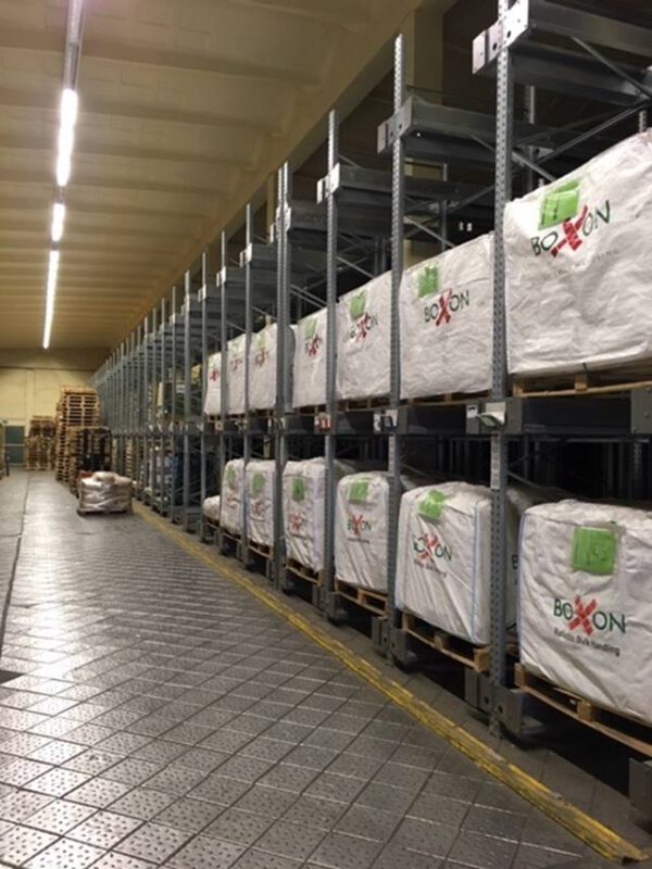Radio Shuttle Paletten(einfahr)regal für 1.929 Europaletten, 700kg / Palette – gebraucht -: