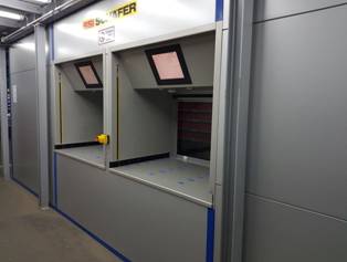 Lagerlift, SSI-Schäfer (Kardex), ähnlich eines kleinen automatischen Tablarlagers (AKL bzw. ATL), – gebraucht - : lagertechnik