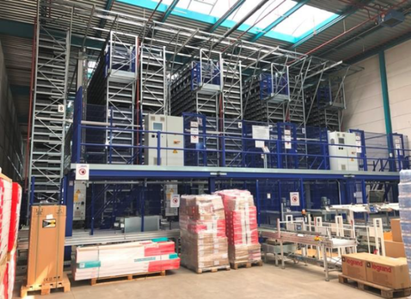 AKL mit 21.088 Behälterplätzen, max. 30kg/Behälter, 4 Gassen, 350 Behälter / Std. - gebraucht - : – Bild 2