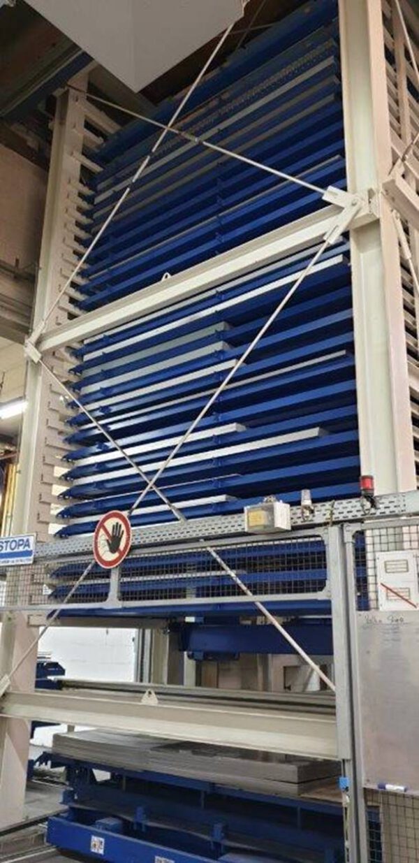 Blechlager- Doppelturm, Stopa, 59 Kassettenplätze, 3to/ Kassette, max. Blechformat 1,50 x 3m – gebraucht - : – Bild 2