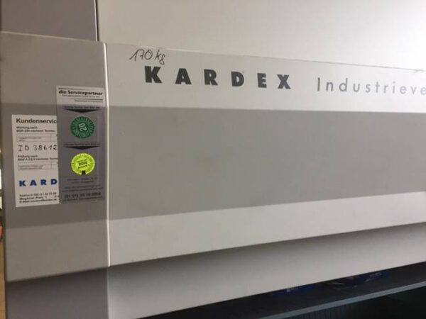 2 Stück Lagerpaternoster, Kardex (Bellheimer), 4,15m hoch, 180 bzw. 650kg pro Gondel – gebraucht -: – Bild 3