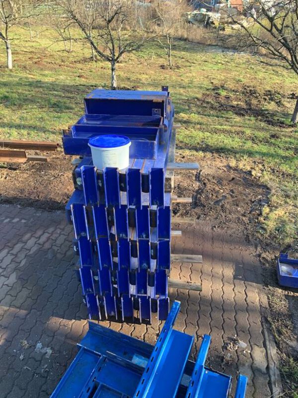 Kragarmregal beidseitig für z.B. Blechtafeln Mittel- und Großformat – gebraucht - : – Bild 2