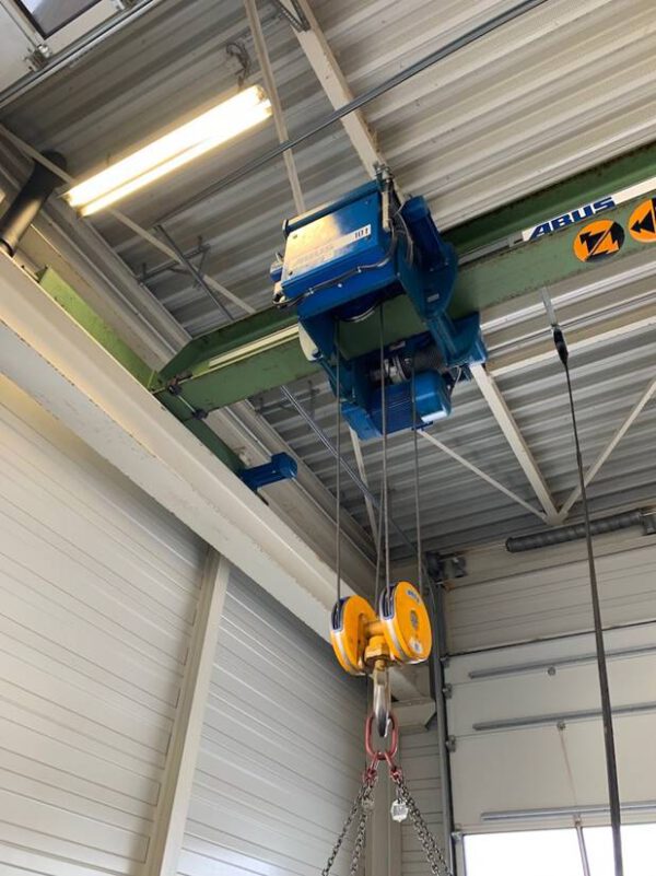 ABUS Einträgerlaufkran ELV, 10 to., 7,31m Spannweite – gebraucht - : – Bild 2