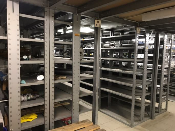 Fachbodenregalanlage, SSI Schäfer Regalanlage R 4000, 2 Ebenen – gebraucht - : – Bild 2
