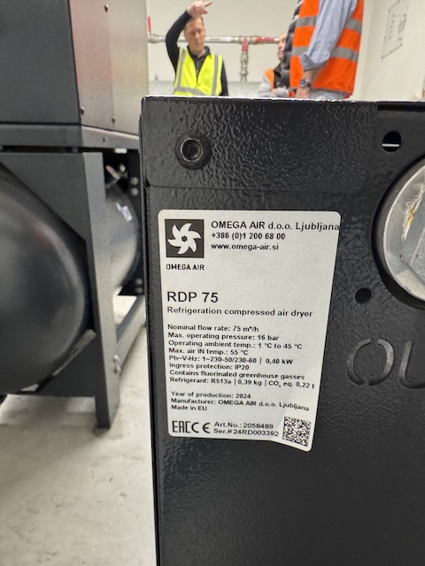 Kältetrockner, OMEGA AIR, RDP 75 – gebraucht - : lagertechnik Kältetrockner, OMEGA AIR, RDP 75 – gebraucht - : – Bild 2
