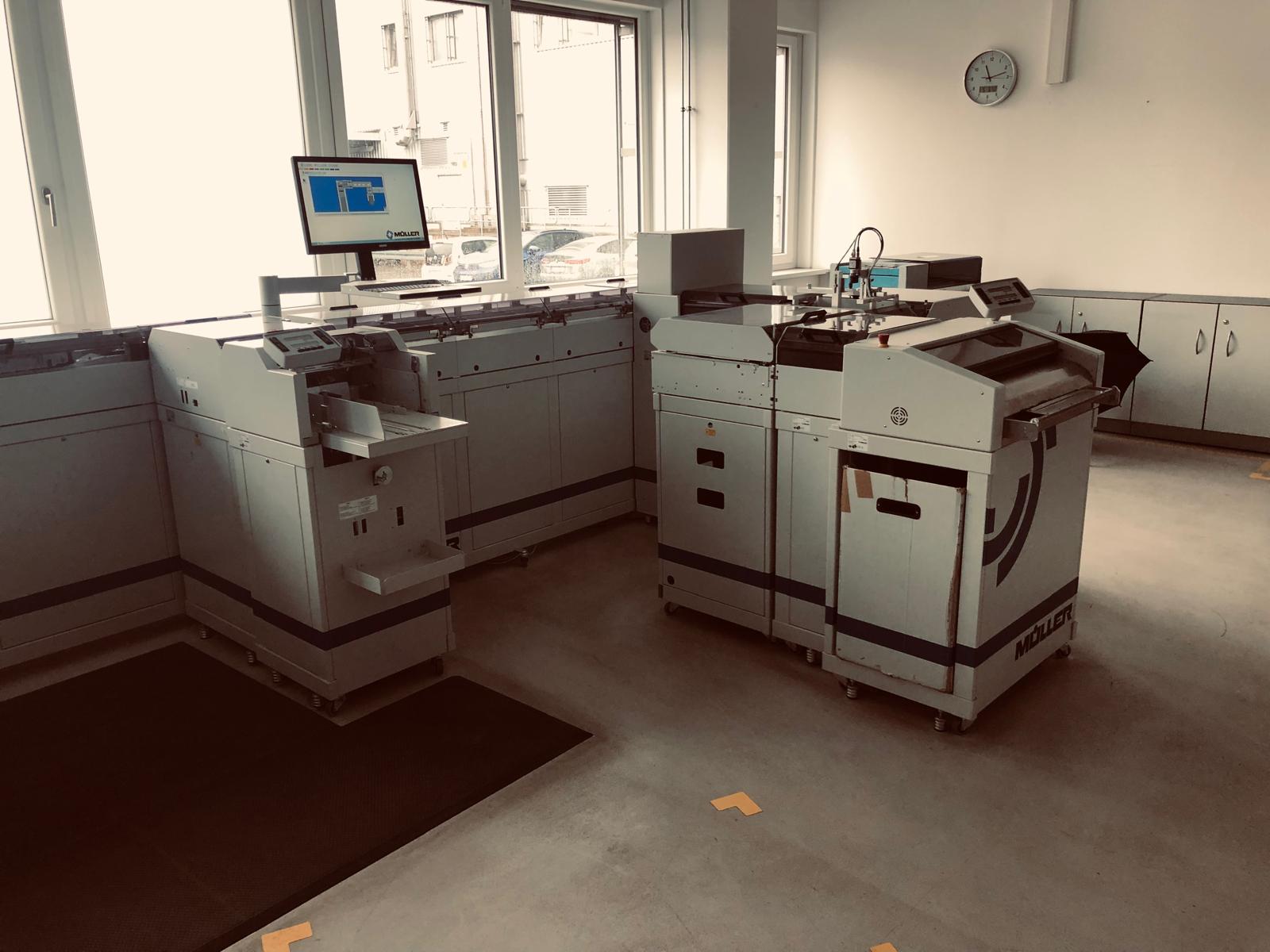 Müller-Dokument-Logistik-System, Kuvertiermaschine – gebraucht - : lagertechnik Müller-Dokument-Logistik-System, Kuvertiermaschine – gebraucht - : – Bild 2