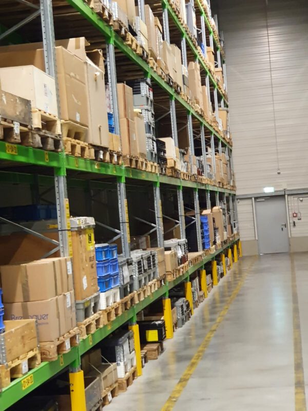 Palettenregal, Bito, ca. 8,50m hoch, 1.000kg / Palette, max.  708 Stellplätze – gebraucht – : – Bild 2