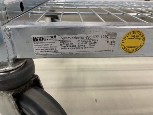 ca. 260 Stück Rollwagen, Kommissionierwagen, Wanzl - gebraucht - : – Bild 2
