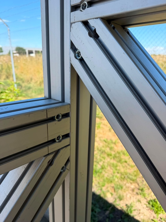 Überdachung / Unterstand / Raucherstand / Müllplatz – gebraucht - : lagertechnik Überdachung / Unterstand / Raucherstand / Müllplatz – gebraucht - : – Bild 2