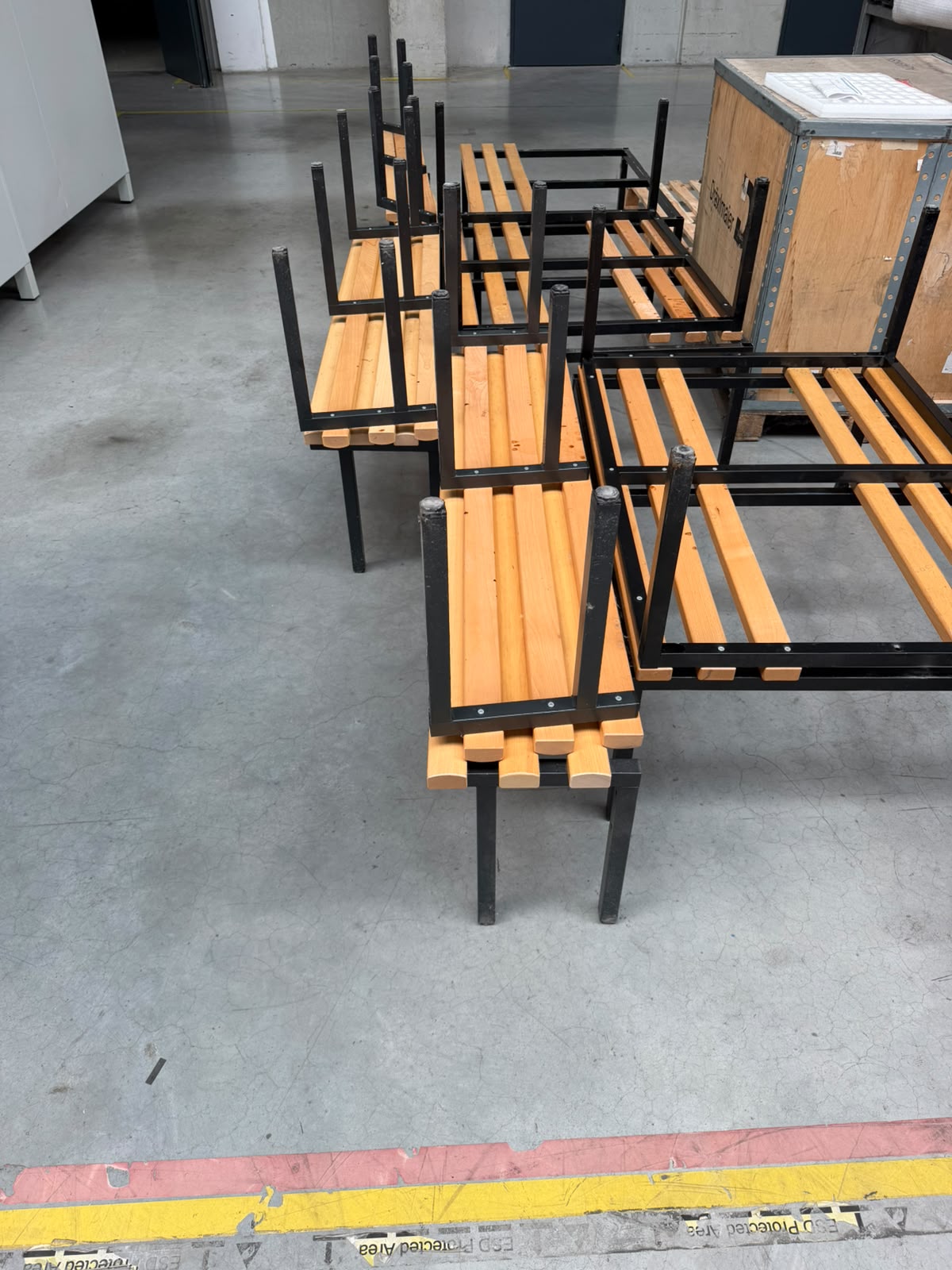 15 Stück 5er Garderobenschrank mit Bank, C+P, – gebraucht - : lagertechnik 15 Stück 5er Garderobenschrank mit Bank, C+P, – gebraucht - : – Bild 2