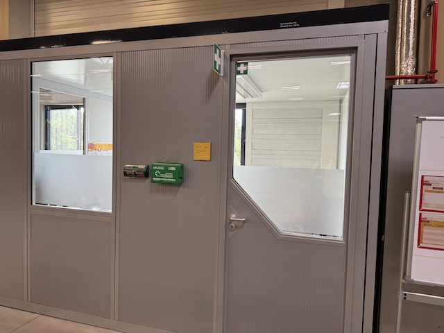 Lagerbüros, Raum-im-Raum-System, ca. 15m2– gebraucht - : lagertechnik Lagerbüros, Raum-im-Raum-System, ca. 15m2– gebraucht - : – Bild 2