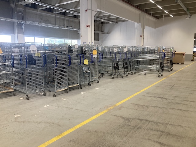 235 Stück Kommissionierwagen, Wanzl, 2 Größen – gebraucht - : lagertechnik 235 Stück Kommissionierwagen, Wanzl, 2 Größen – gebraucht - : – Bild 2