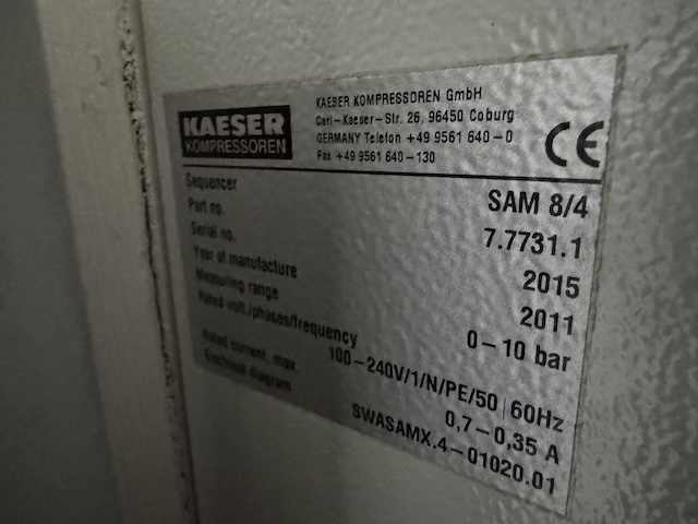 Kaeser Sigma Air Manager (SAM) 8/4– gebraucht - : lagertechnik Kaeser Sigma Air Manager (SAM) 8/4– gebraucht - : – Bild 2