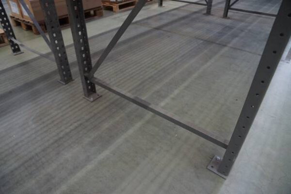 Palettenregal, SSI Schäfer, 650kg / Palette, 3 – 3,60m hoch, ca. 505 Stellplätze, mit Gitterroste, inkl. Rahmenschutz – gebraucht - : – Bild 2