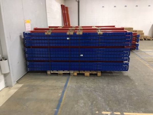 Palettenregale, ca. 3m hoch, 1.000kg/Palette, max. 1.455 Stellplätze – gebraucht – : – Bild 2