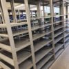 Fachbodenregale, ca. 70 Felder, Fachböden 0,50m x 1m, ca. 2,18m hoch – gebraucht - : – Bild 2