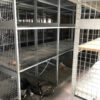 2 stockige Fachbodenregalanlage, ca. 92 Felder, Fläche ca. 10 x 9m, F.X. Rauscher, Tiefe der Fachböden 80cm – gebraucht - : – Bild 2
