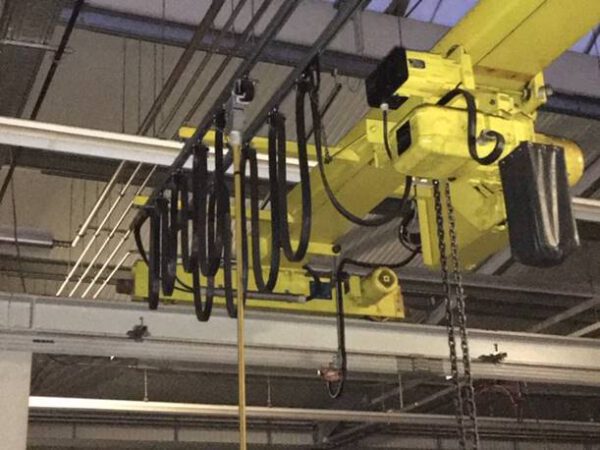 2 to. Deckenbrückenkran mit eigenem Stützen, Stahl, Breite 7m – gebraucht – : – Bild 13